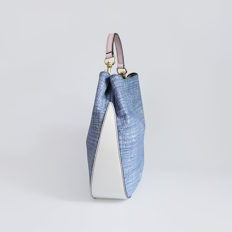 Lily - Blue Linen